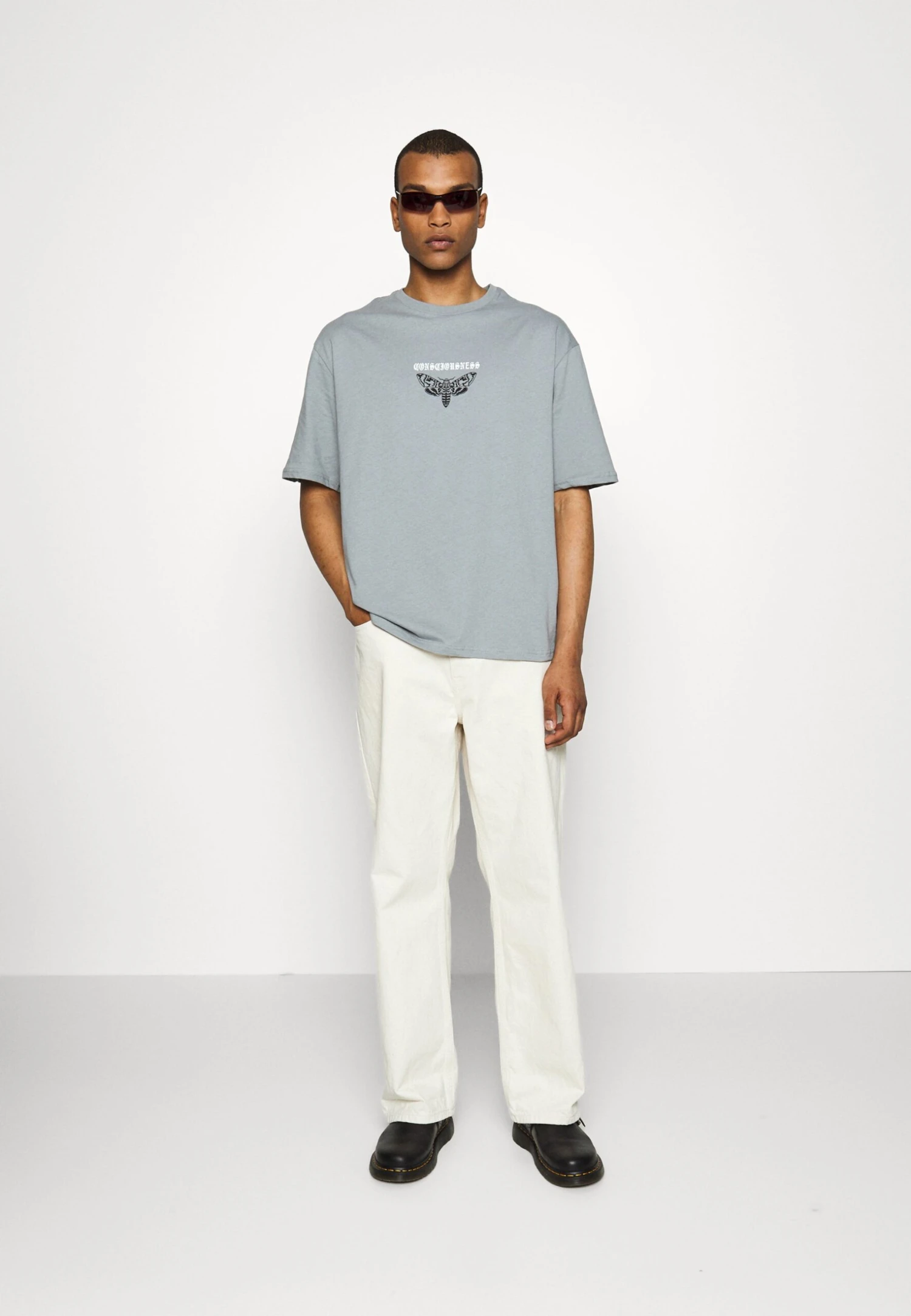 YOURTURN Unisex - T-Shirt Print - Dark Grey - Afbeelding 2