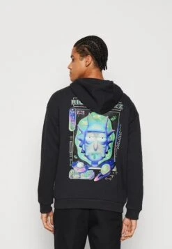 YOURTURN Rick And Morty Unisex - Hoodie - Black