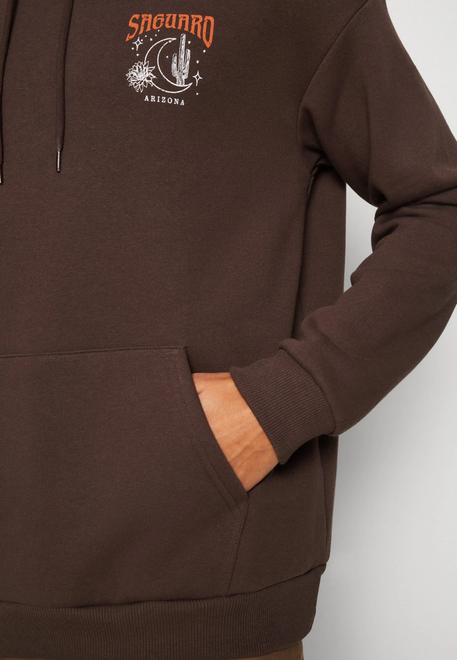 YOURTURN Unisex - Hoodie - Brown - Afbeelding 6