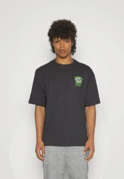 YOURTURN Snake Desire Tee Unisex - T-Shirt Print - Dark Grey