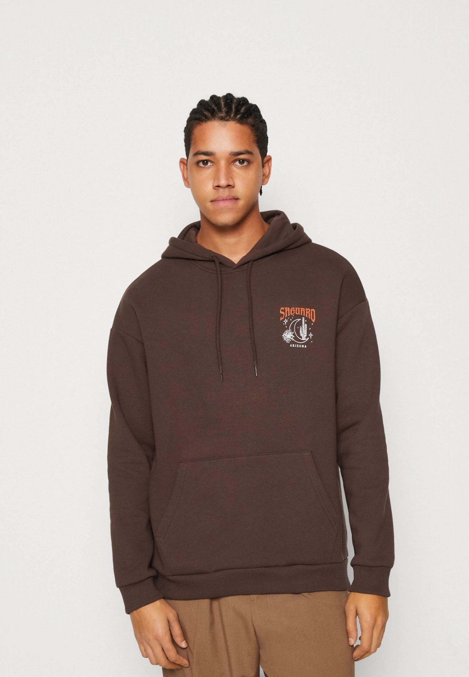 YOURTURN Unisex - Hoodie - Brown - Afbeelding 3